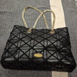 Big Buddha Black Large Tote / Purse